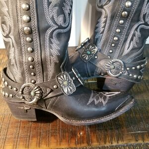 New Lane Silver Mesa Cowboy Boots